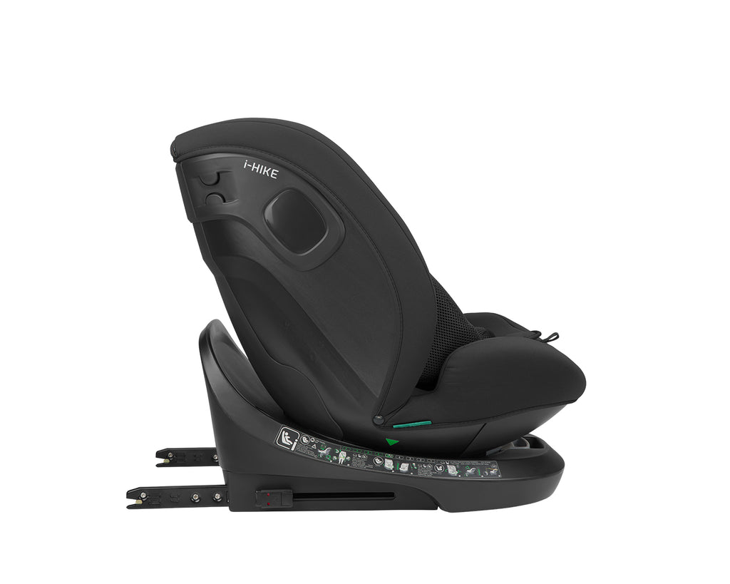 Стол за кола 40-150 см i-Hike i-SIZE Black 2025 by Kikkaboo