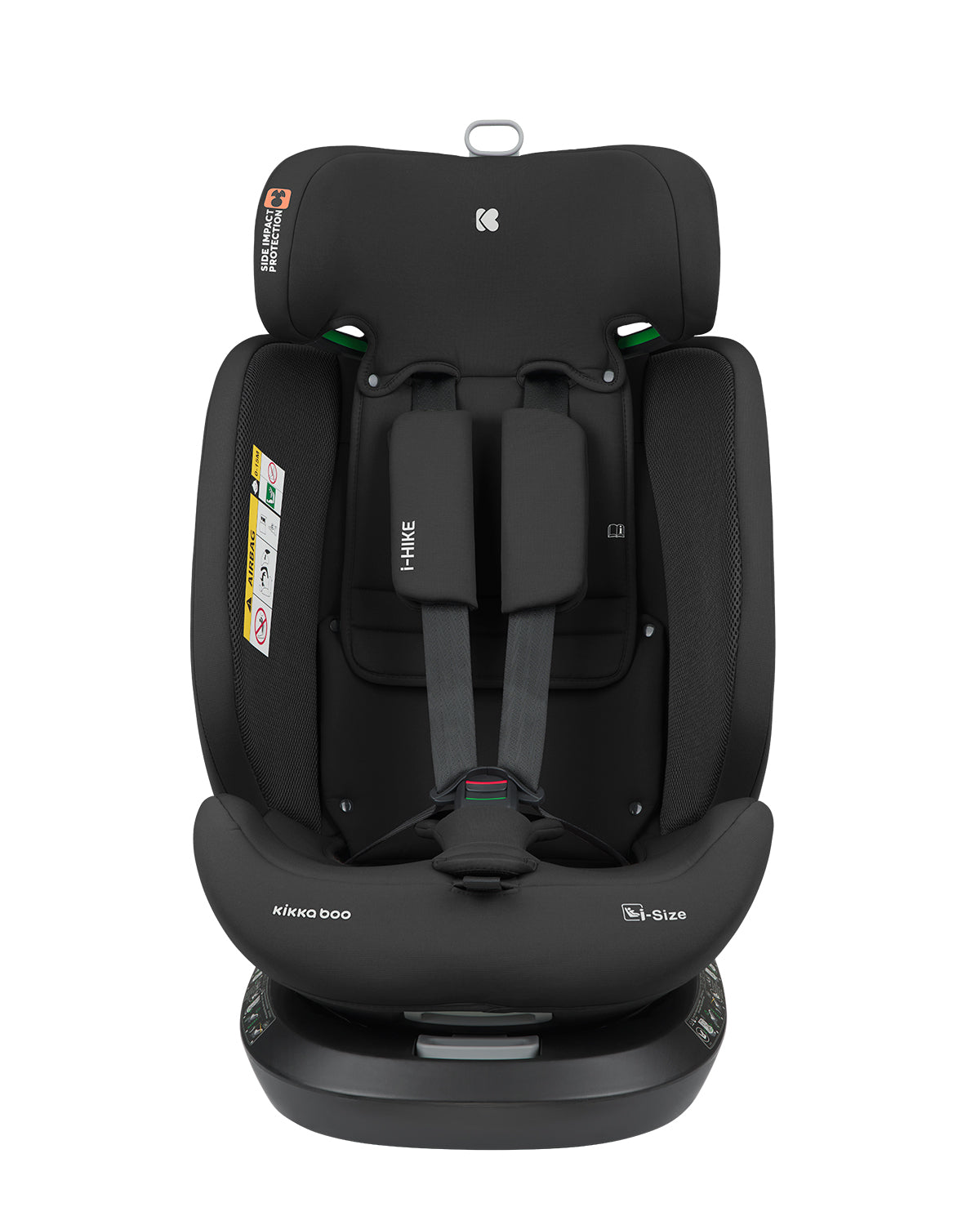 Стол за кола 40-150 см i-Hike i-SIZE Black 2025 by Kikkaboo