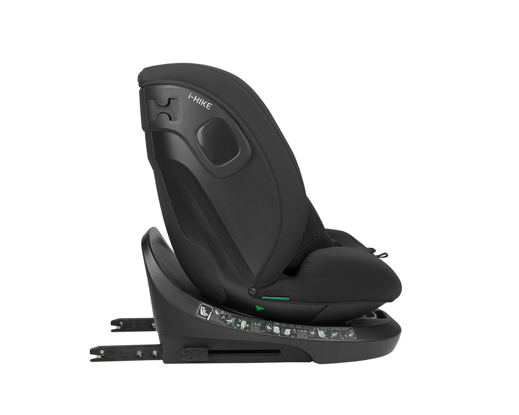Стол за кола 40-150 см i-Hike i-SIZE Black 2025 by Kikkaboo