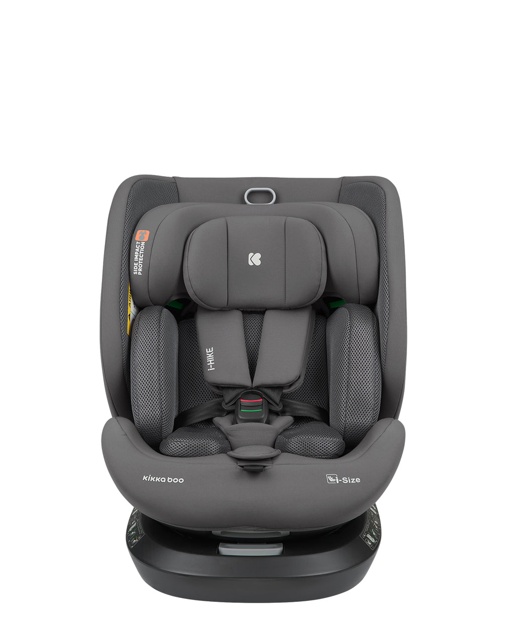 Стол за кола 40-150 см i-Hike i-SIZE Dark Grey 2025 by Kikkaboo