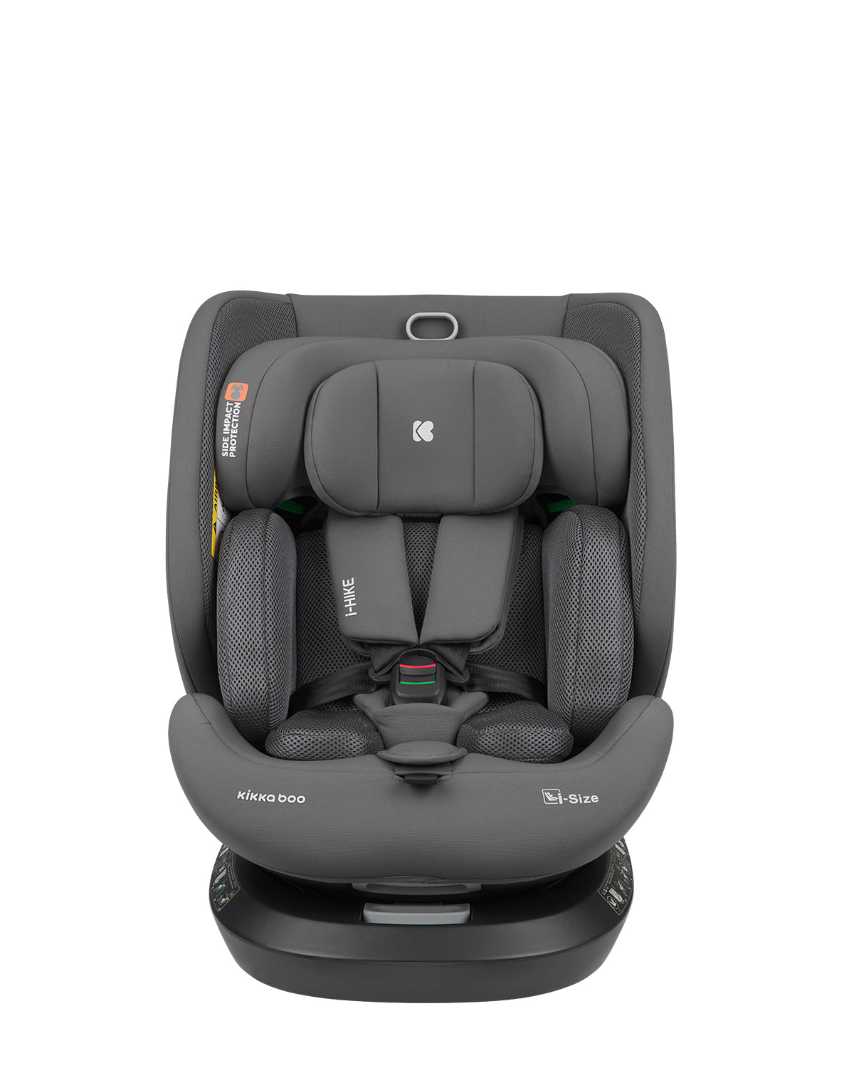 Стол за кола 40-150 см i-Hike i-SIZE Dark Grey 2025 by Kikkaboo