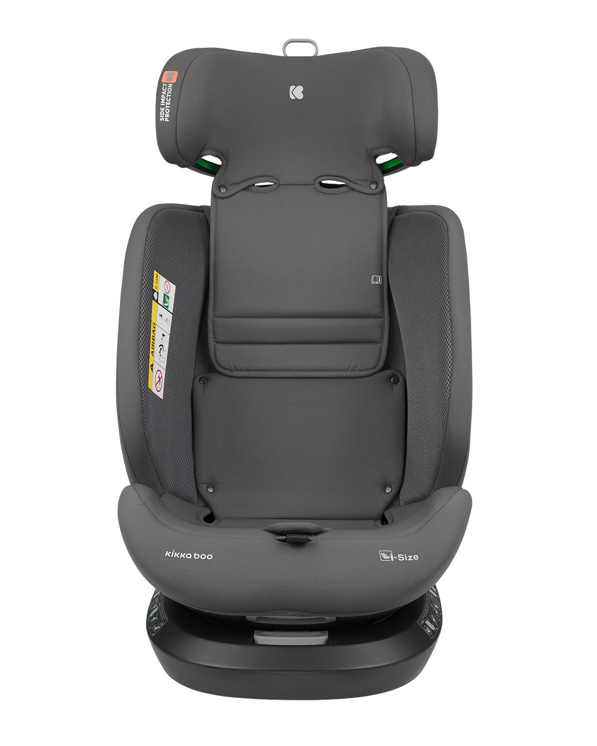 Стол за кола 40-150 см i-Hike i-SIZE Dark Grey 2025 by Kikkaboo