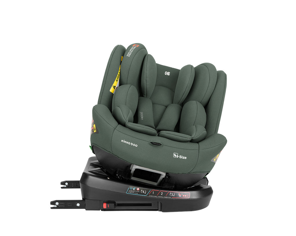 Стол за кола 40-150 см i-Moove 2 i-SIZE Army Green by Kikkaboo