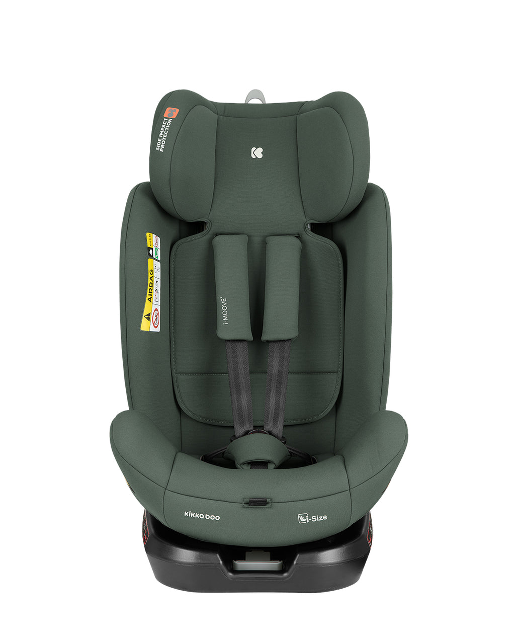 Стол за кола 40-150 см i-Moove 2 i-SIZE Army Green by Kikkaboo