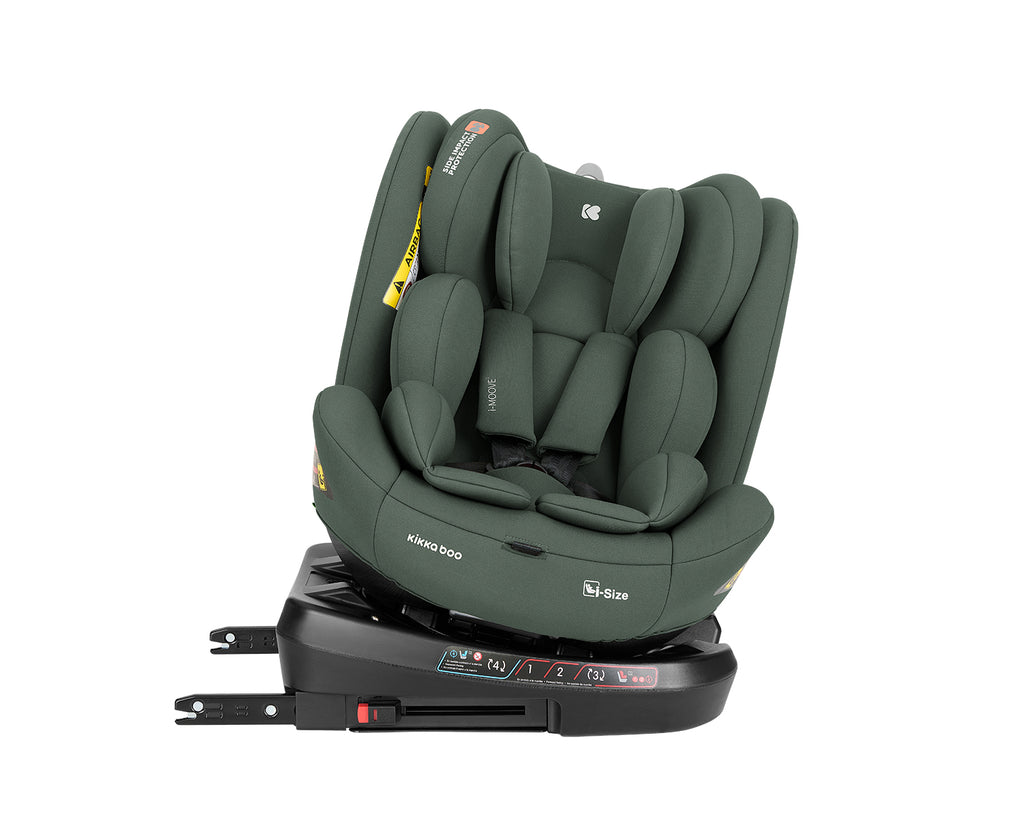 Стол за кола 40-150 см i-Moove 2 i-SIZE Army Green by Kikkaboo