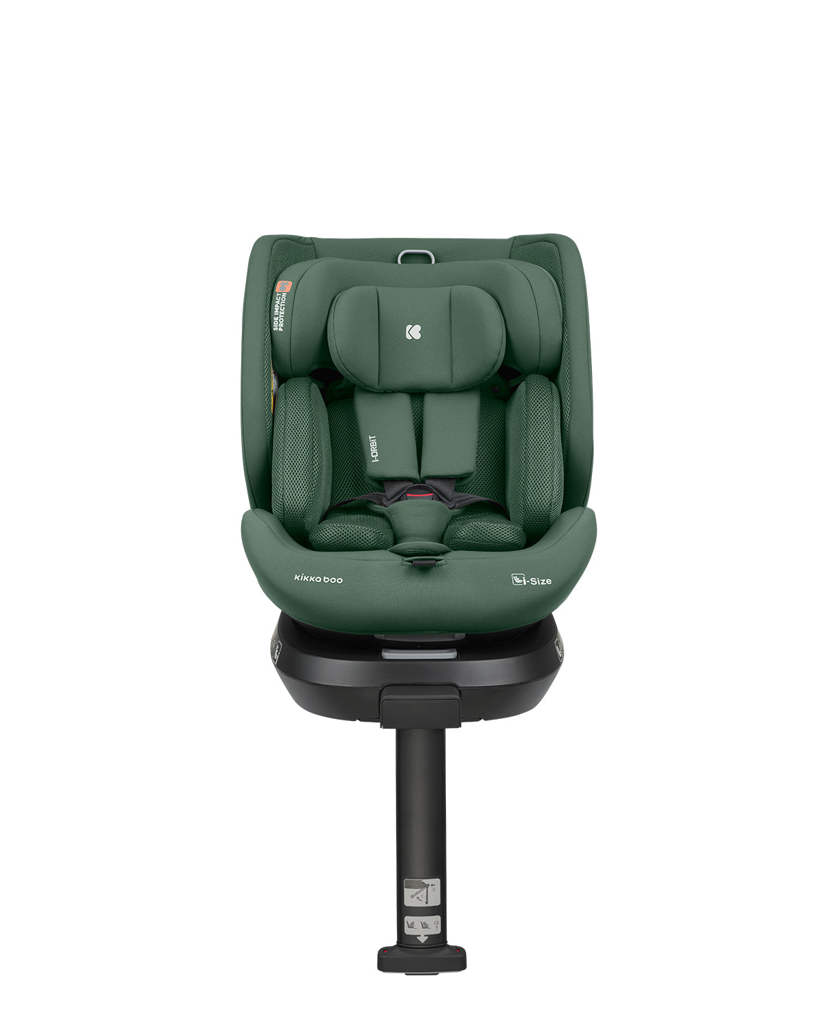 Стол за кола 40-150 см i-Orbit i-SIZE Army Green 2025 by Kikkaboo