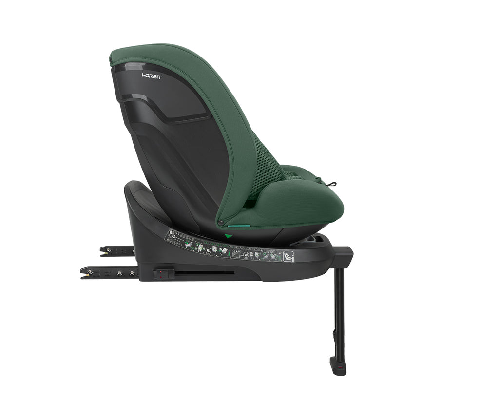 Стол за кола 40-150 см i-Orbit i-SIZE Army Green 2025 by Kikkaboo