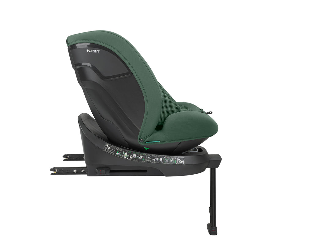 Стол за кола 40-150 см i-Orbit i-SIZE Army Green 2025 by Kikkaboo