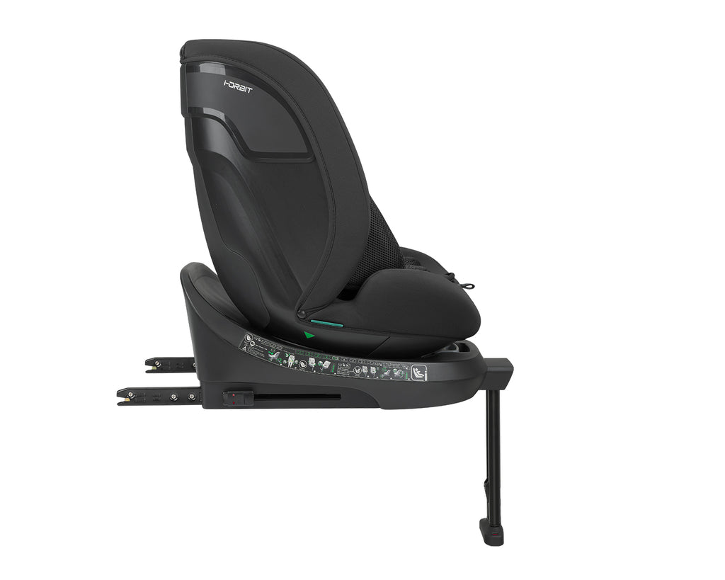 Стол за кола 40-150 см i-Orbit i-SIZE Black 2025 by Kikkaboo