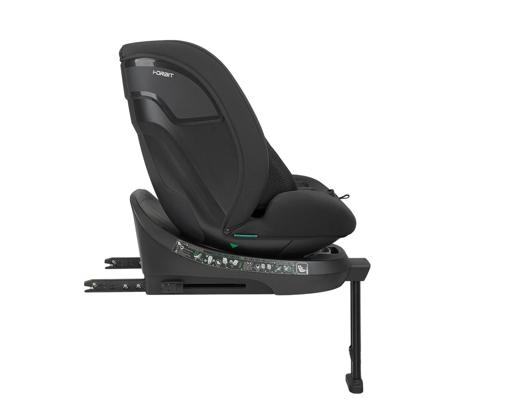 Стол за кола 40-150 см i-Orbit i-SIZE Black 2025 by Kikkaboo