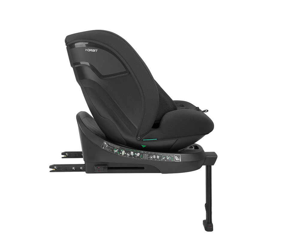Стол за кола 40-150 см i-Orbit i-SIZE Black 2025 by Kikkaboo