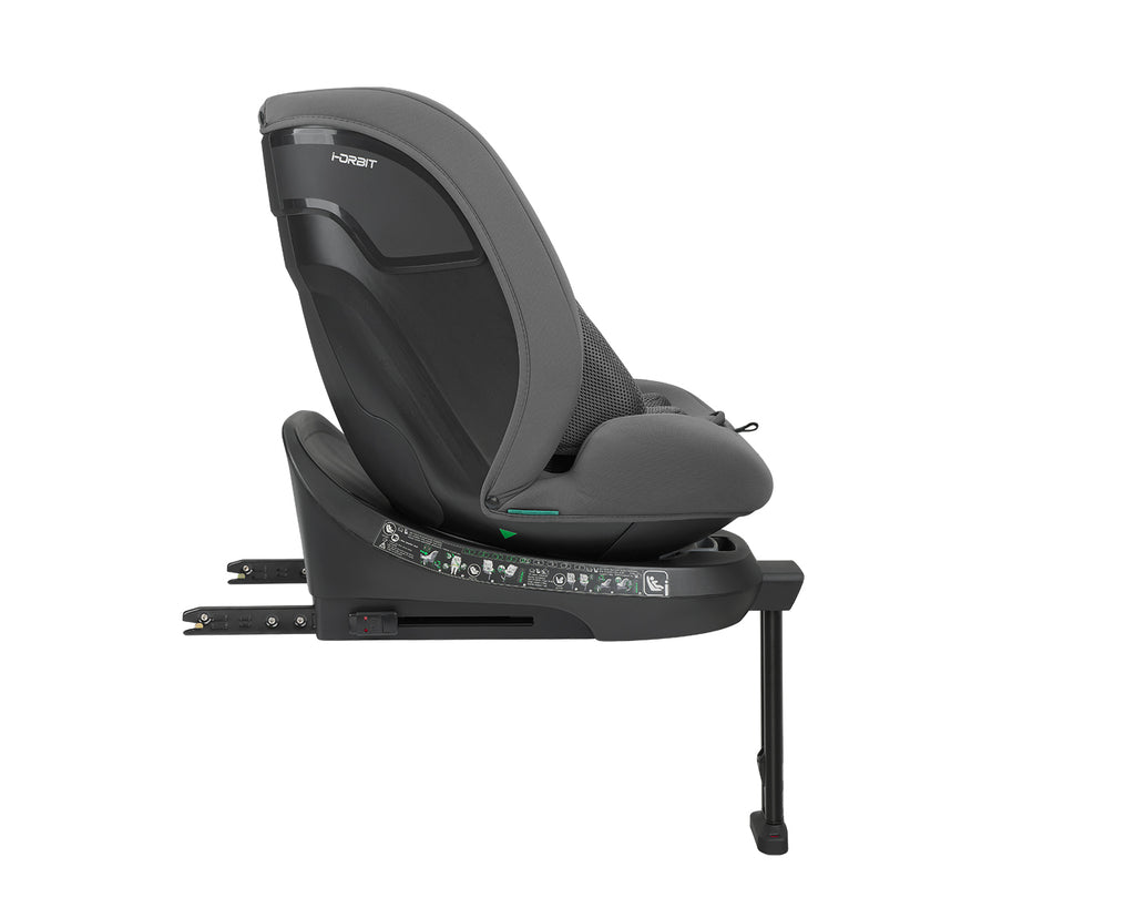 Стол за кола 40-150 см i-Orbit i-SIZE Dark Grey 2025 by Kikkaboo