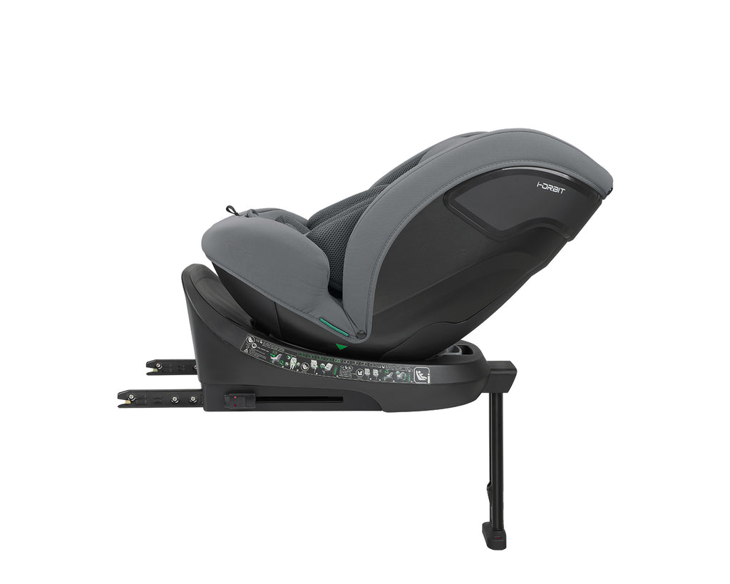 Стол за кола 40-150 см i-Orbit i-SIZE Light Grey 2025 by Kikkaboo