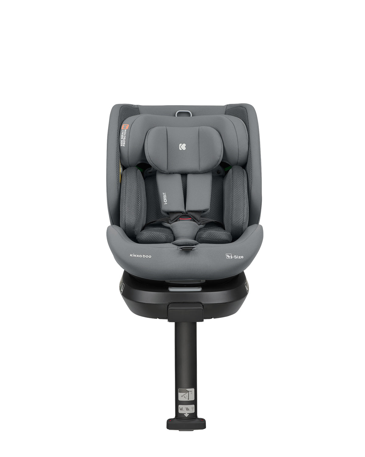 Стол за кола 40-150 см i-Orbit i-SIZE Light Grey 2025 by Kikkaboo
