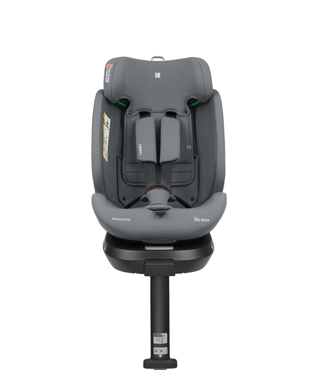 Стол за кола 40-150 см i-Orbit i-SIZE Light Grey 2025 by Kikkaboo