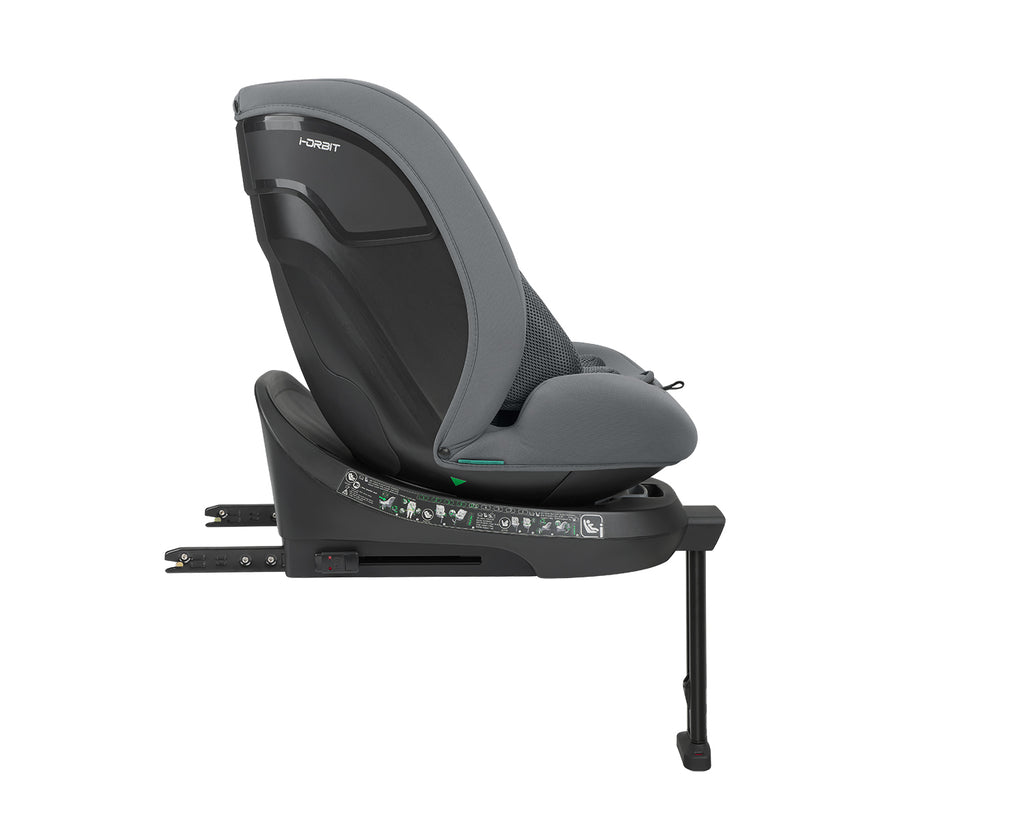 Стол за кола 40-150 см i-Orbit i-SIZE Light Grey 2025 by Kikkaboo