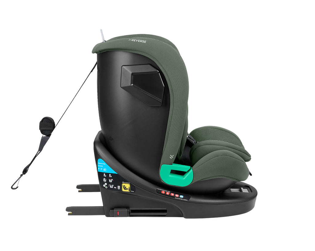 Стол за кола 40-150 см i-Reverse i-SIZE Army Green by Kikkaboo
