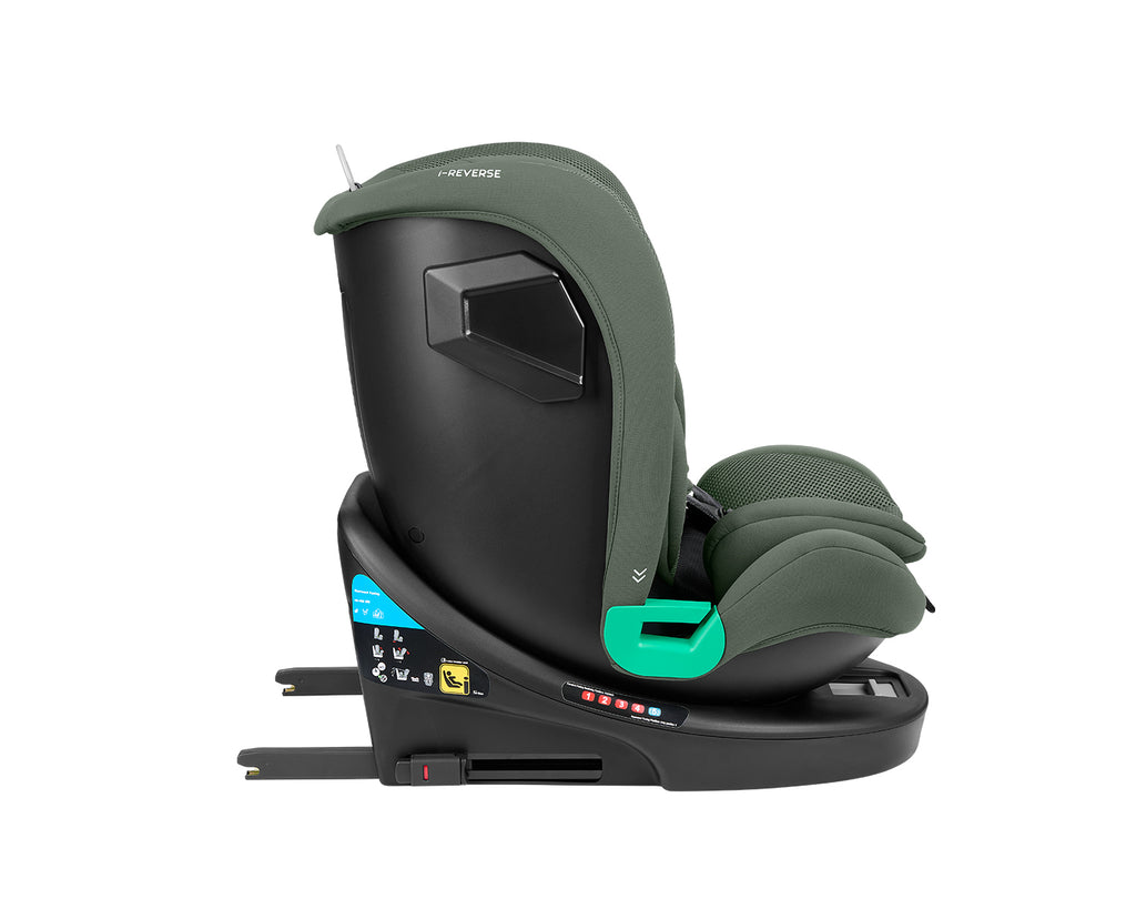 Стол за кола 40-150 см i-Reverse i-SIZE Army Green by Kikkaboo
