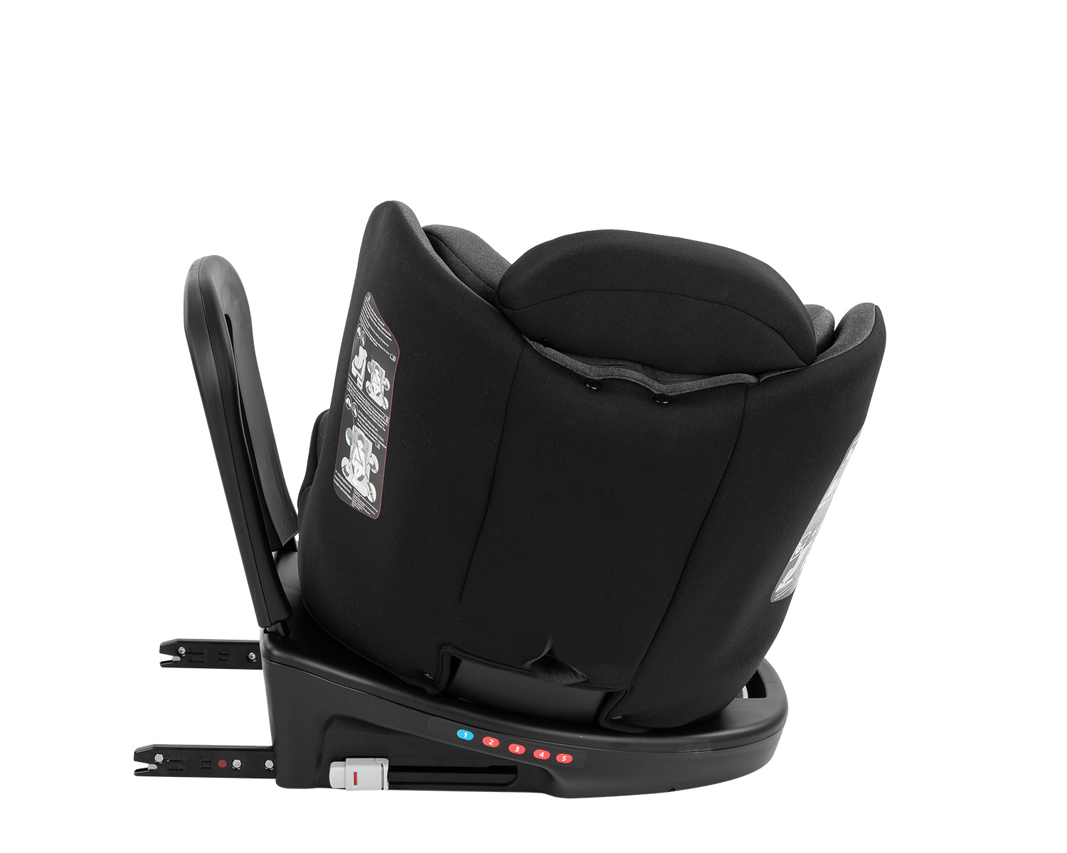 Стол за кола 40-150 см i-Safe i-SIZЕ Dark Grey by Kikkaboo
