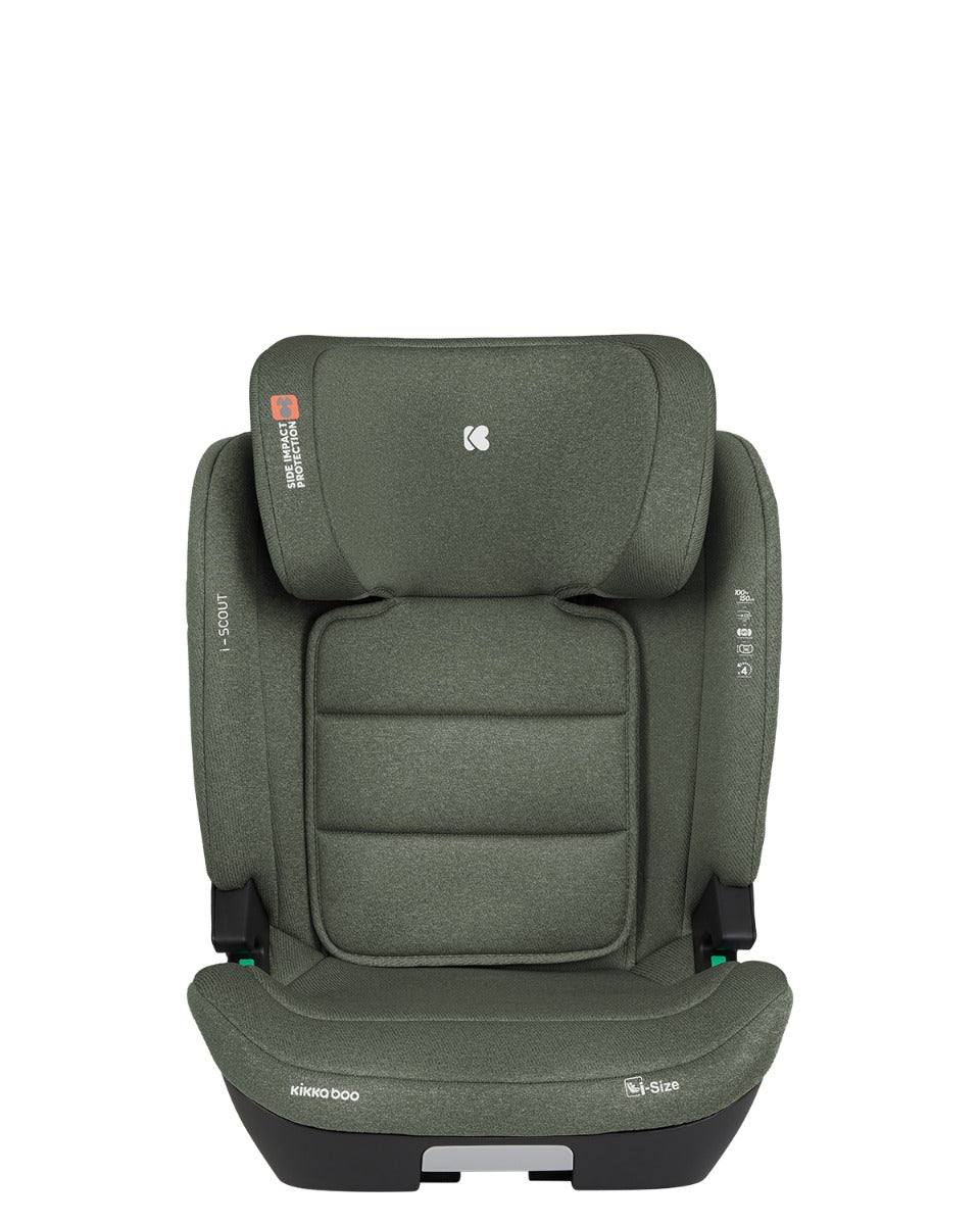 Стол за кола 100-150 см i-Scout i-SIZE Army Green by Kikkaboo