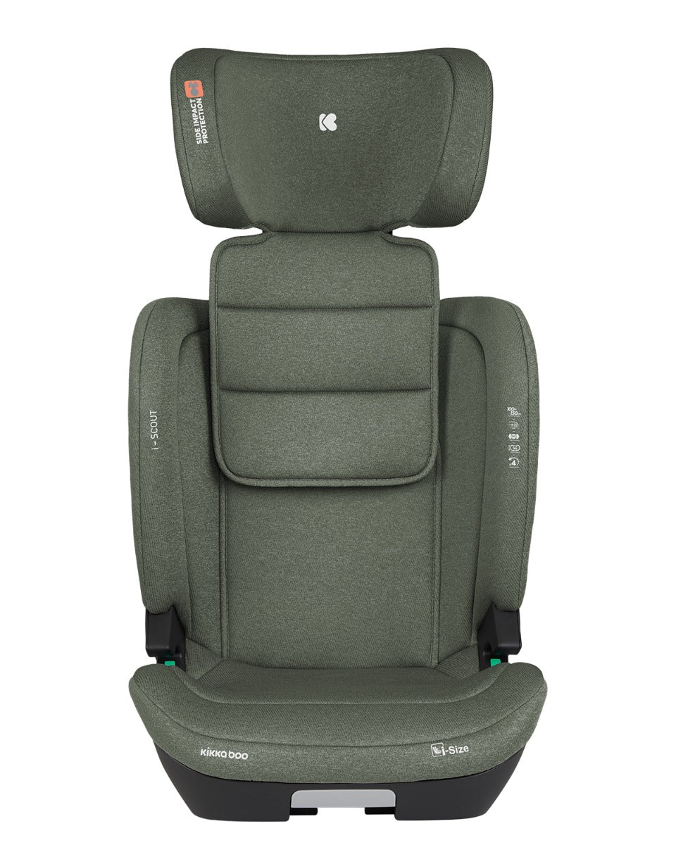Стол за кола 100-150 см i-Scout i-SIZE Army Green by Kikkaboo