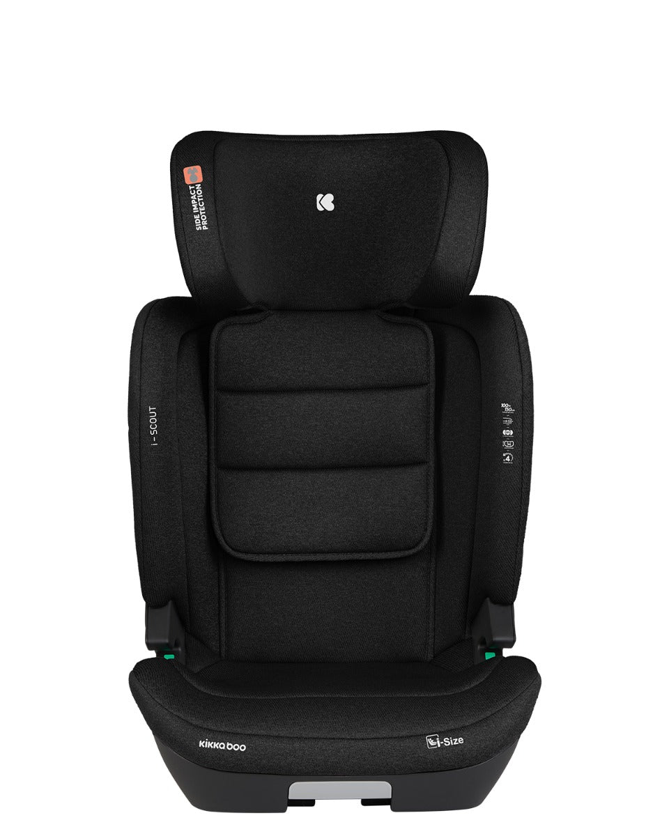 Стол за кола 100-150 см i-Scout i-SIZE Black by Kikkaboo