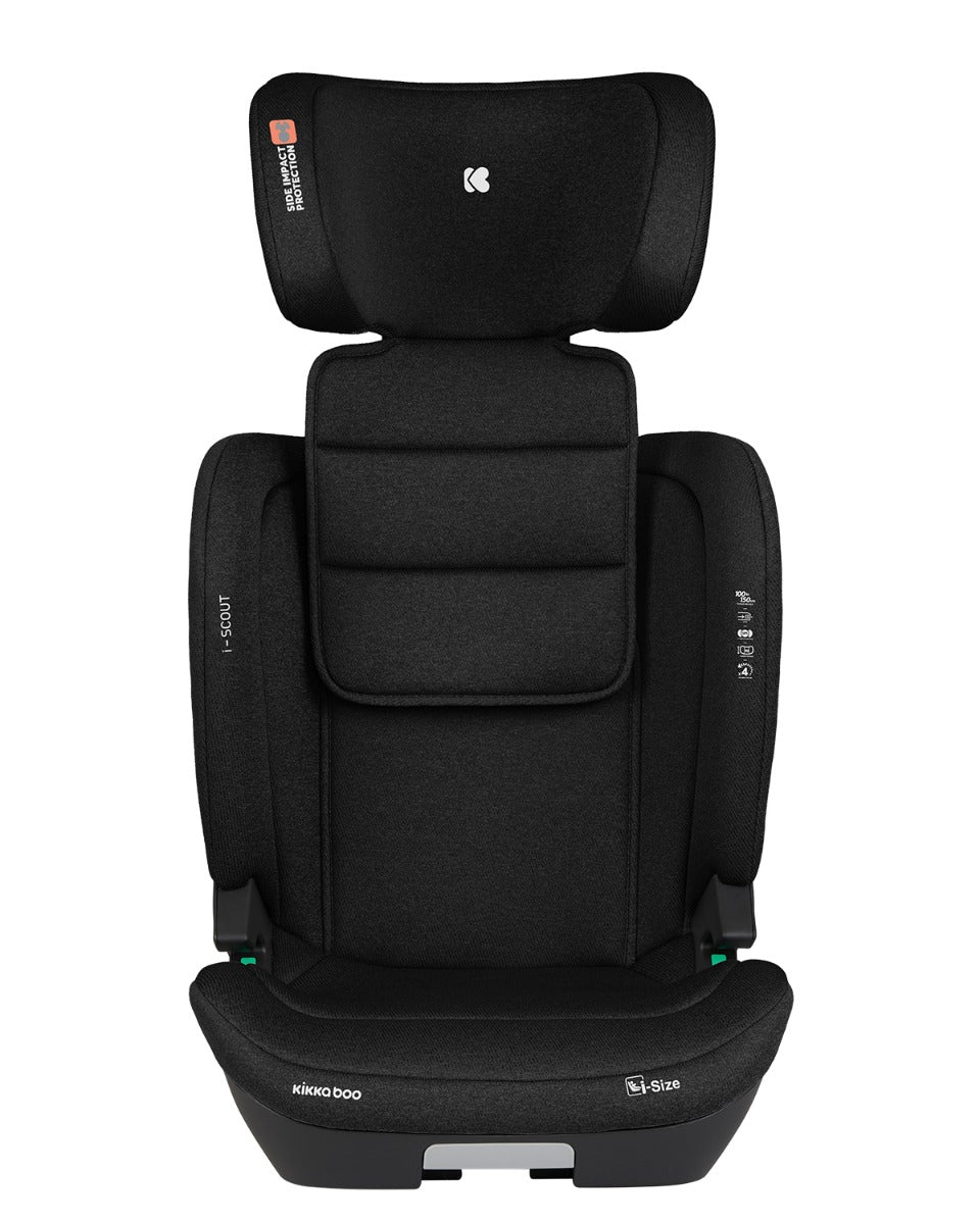 Стол за кола 100-150 см i-Scout i-SIZE Black by Kikkaboo