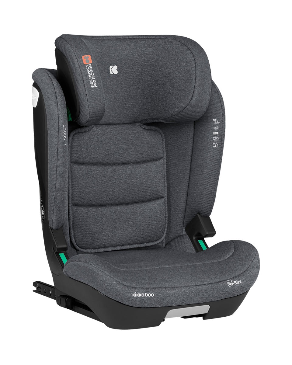 Стол за кола 100-150 см i-Scout i-SIZE Dark Grey by Kikkaboo