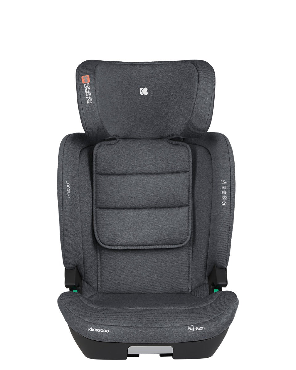 Стол за кола 100-150 см i-Scout i-SIZE Dark Grey by Kikkaboo