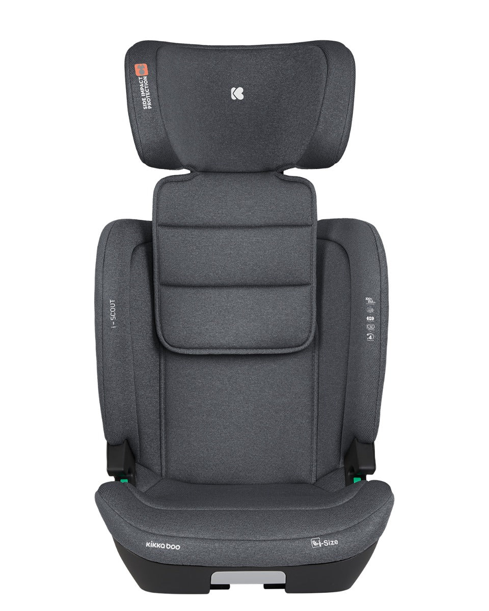 Стол за кола 100-150 см i-Scout i-SIZE Dark Grey by Kikkaboo