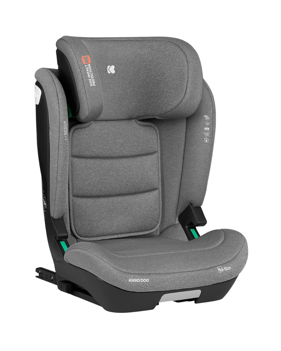 Стол за кола 100-150 см i-Scout i-SIZE Light Grey by Kikkaboo