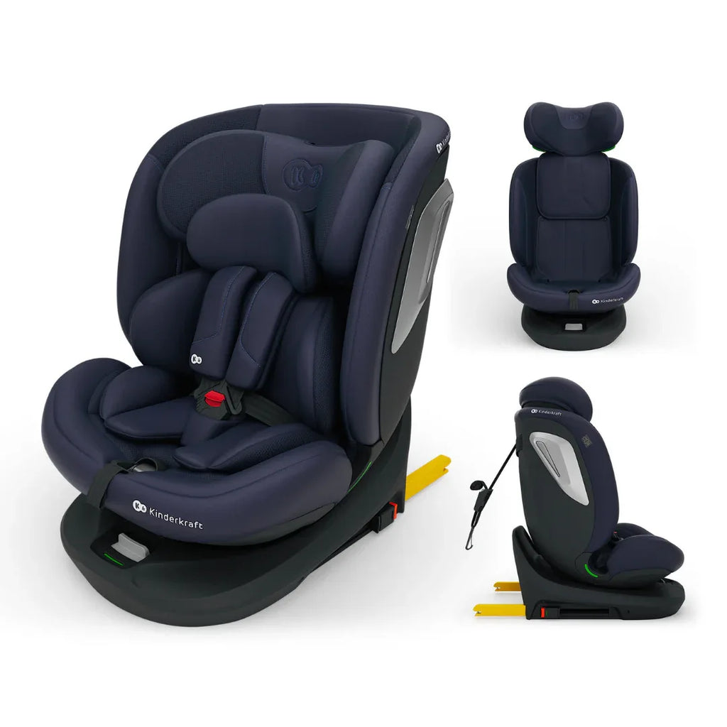 Kinderkraft I-Grow 2 PLUS столче за кола 40-150 cm NAVY by KinderKraft