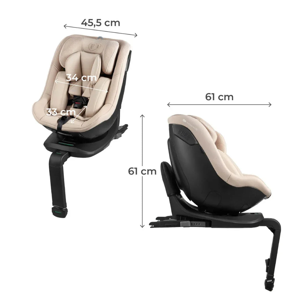 Kinderkraft I-Guard Airflow столче за кола 40-105 cm BEIGE by KinderKraft