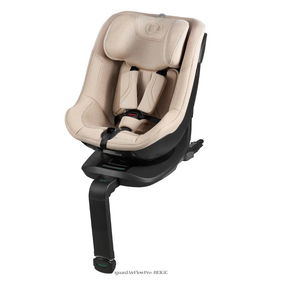 Kinderkraft I-Guard Airflow PRO столче за кола 61-105 cm BEIGE by KinderKraft