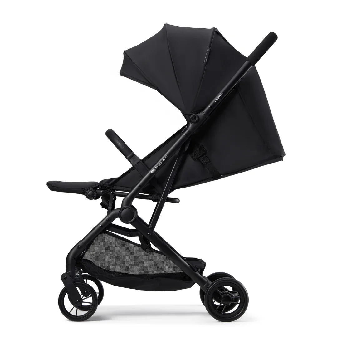 Kinderkraft INDY 3 бебешка количка COAL BLACK by KinderKraft