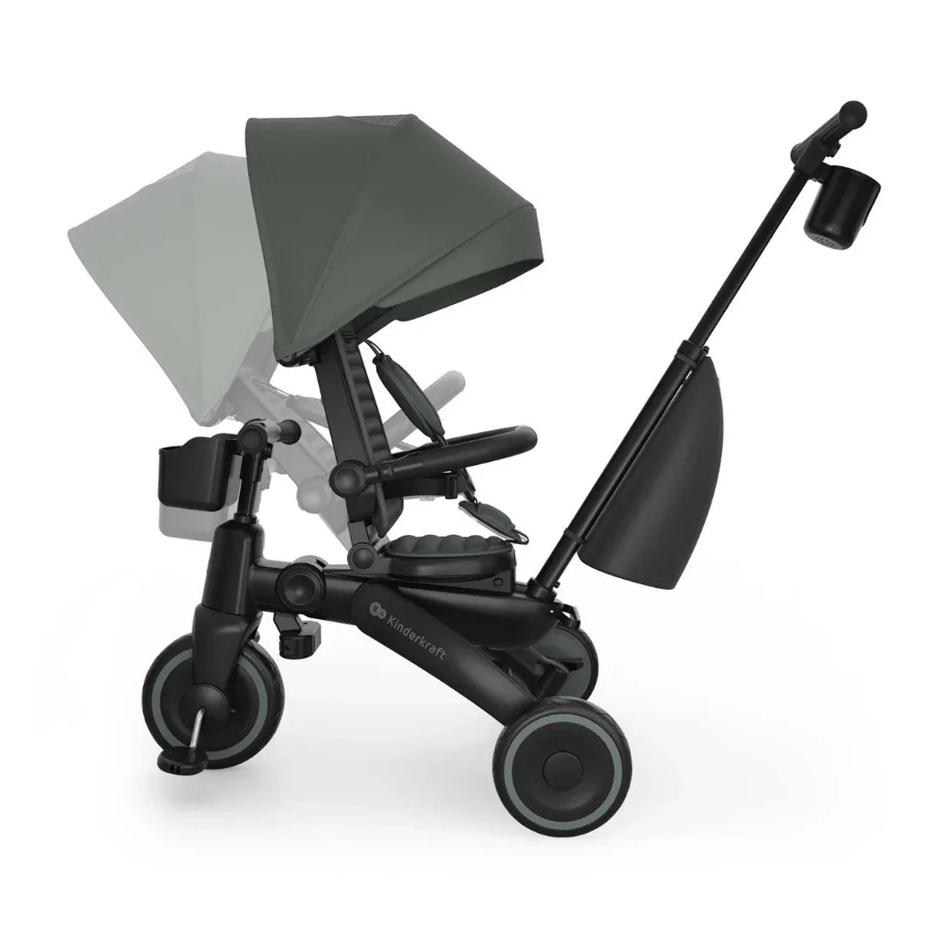 KinderKraft JAZZ 3 сгъваема триколка ЗЕЛЕНА by KinderKraft