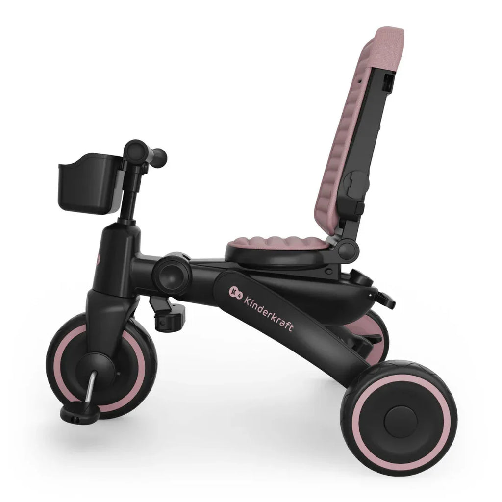 KinderKraft JAZZ 3 сгъваема триколка РОЗОВА by KinderKraft