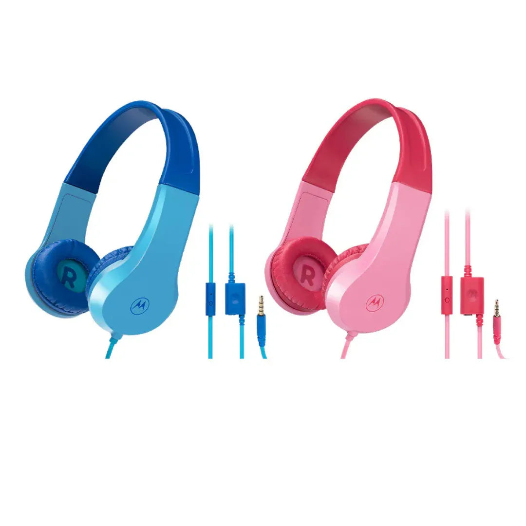 Motorola детски слушалки с кабел MOTO JR200 PINK by Motorola
