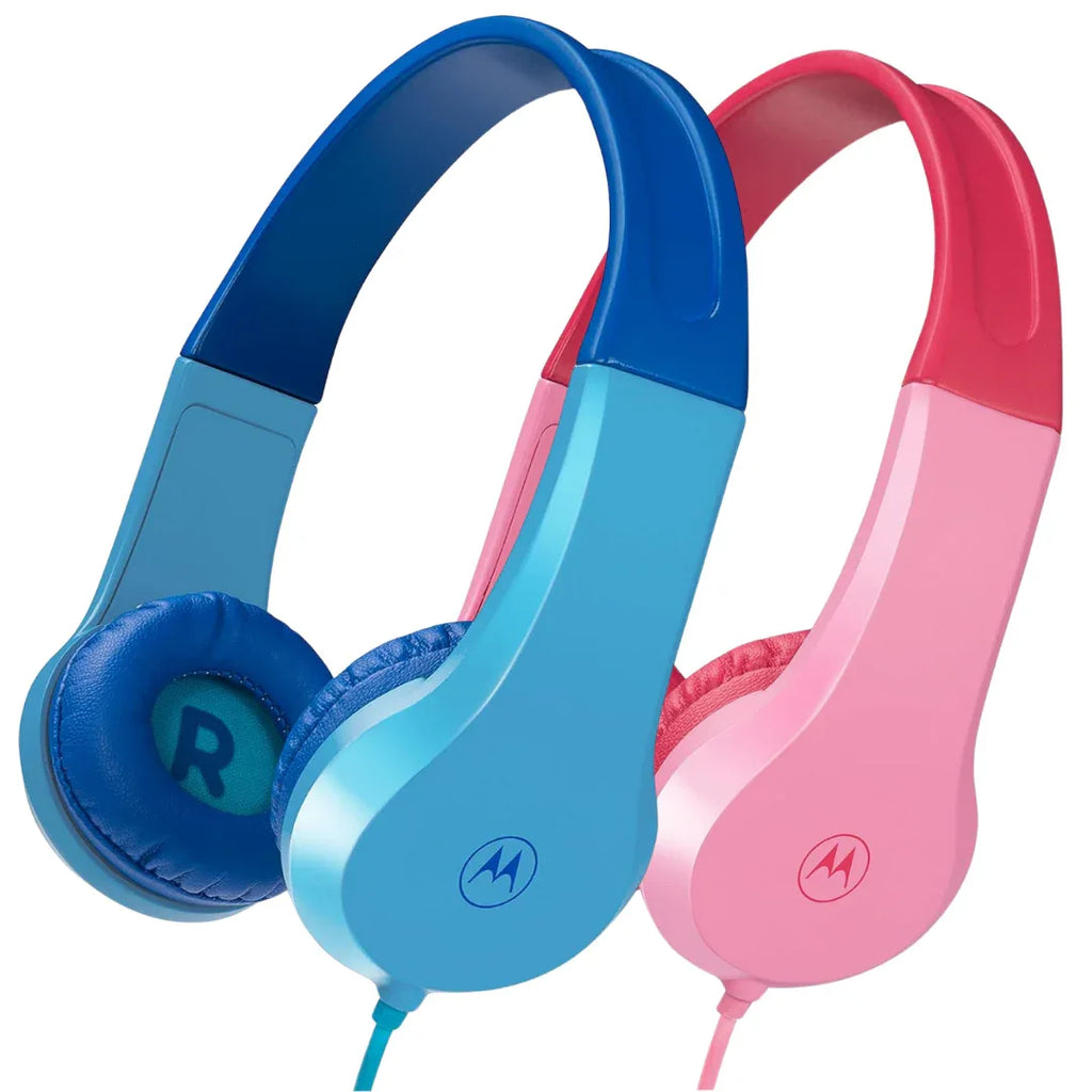 Motorola детски слушалки с кабел MOTO JR200 BLUE by Motorola