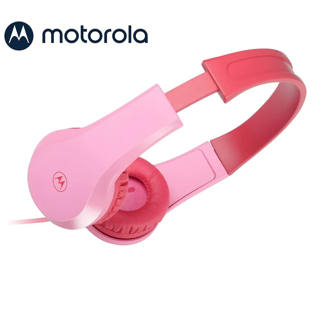 Motorola детски слушалки с кабел MOTO JR200 PINK by Motorola