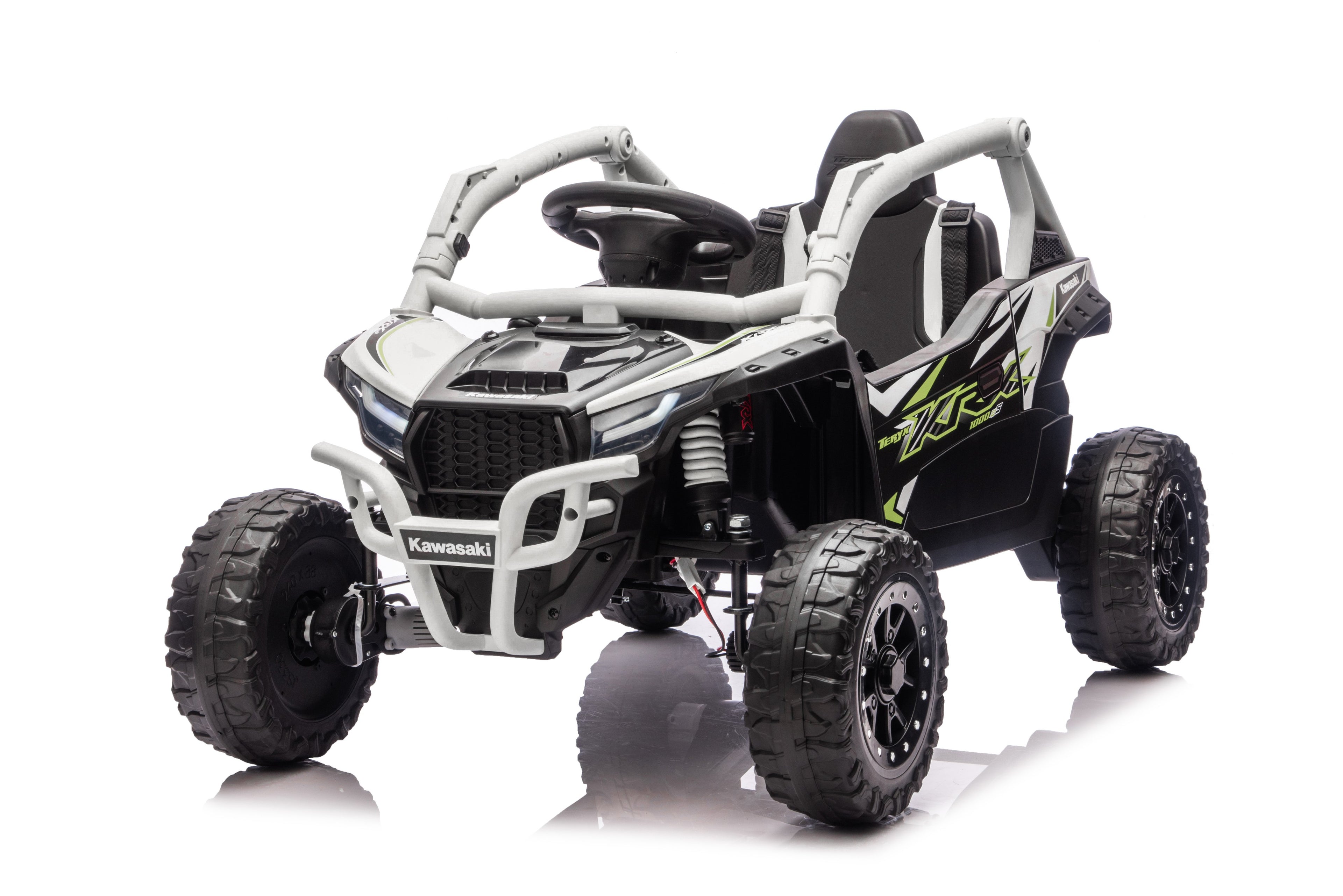 Акумулаторна кола Licensed Kawasaki KRX 1000 Grey-Black by Kikkaboo