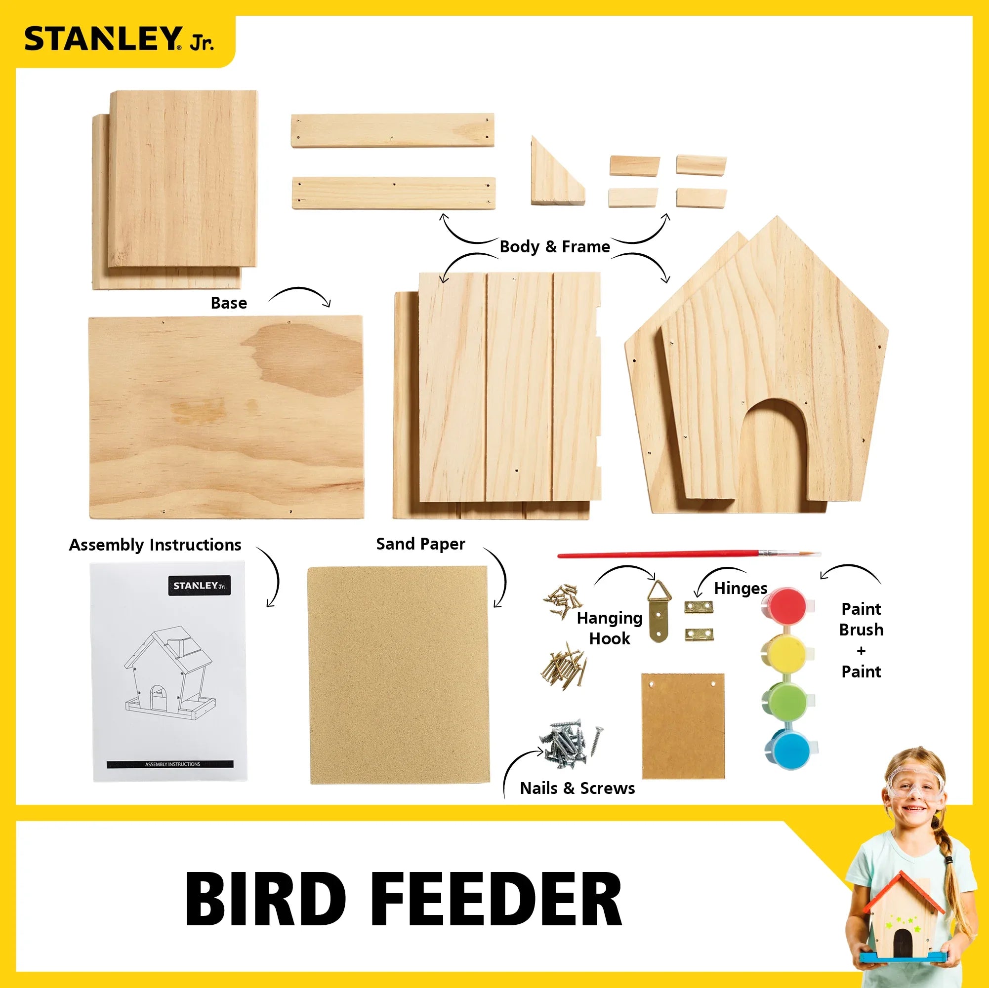 Stanley K020 дървена къща за птици by Stanley