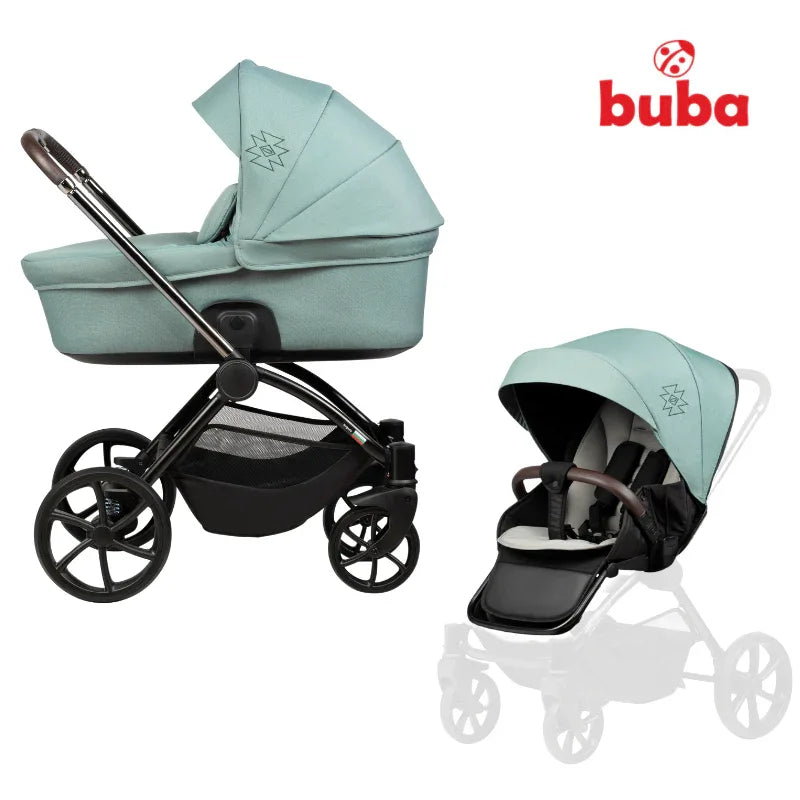Buba Kanatitza 2в1 бебешка количка 143 Mentha by Buba