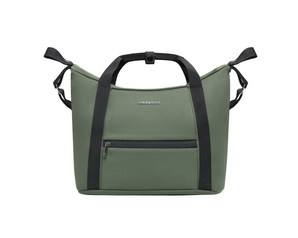 Комбинирана количка 2в1 с кош за новородено Kara Army Green 2025 by Kikkaboo