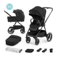 KinderKraft бебешка количка 2в1 NEA MIDNIGHT BLACK by KinderKraft