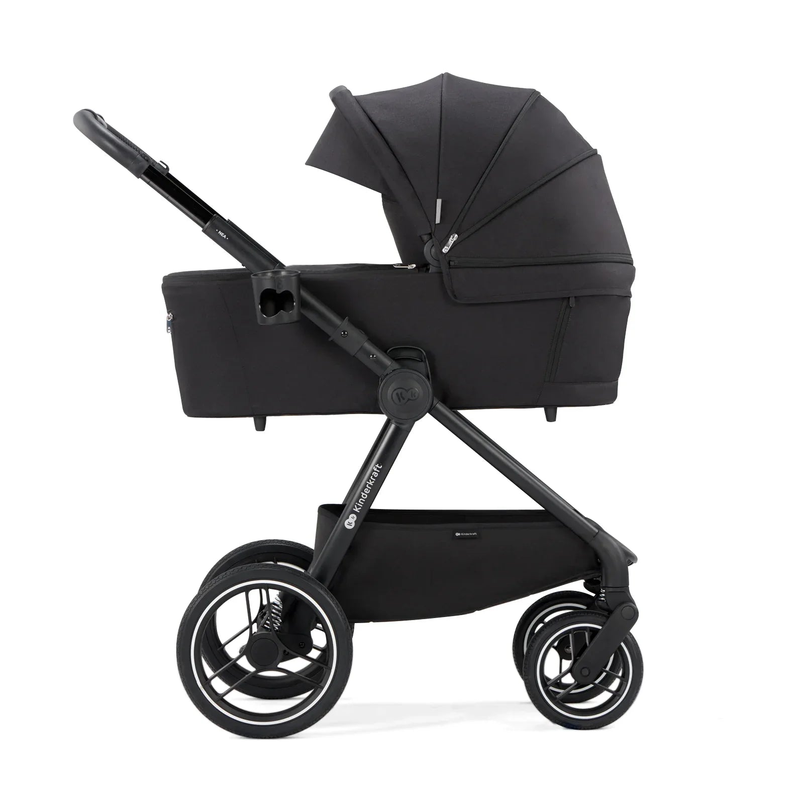 KinderKraft бебешка количка 2в1 NEA MIDNIGHT BLACK by KinderKraft