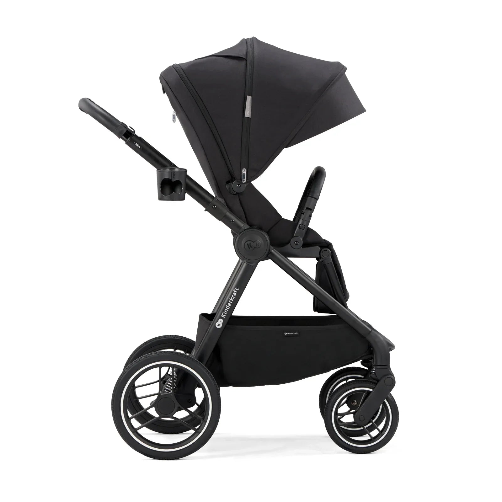 KinderKraft бебешка количка 2в1 NEA MIDNIGHT BLACK by KinderKraft