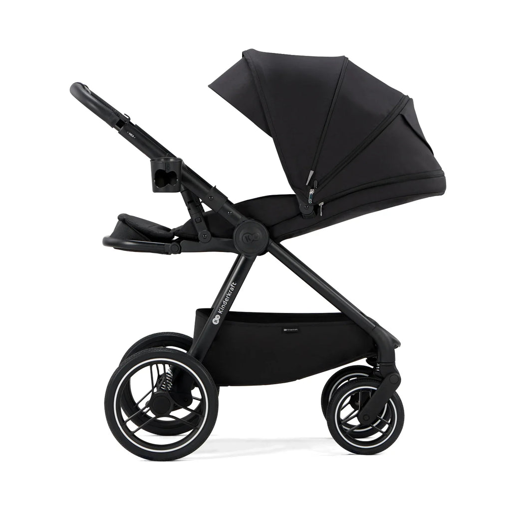 KinderKraft бебешка количка 2в1 NEA MIDNIGHT BLACK by KinderKraft