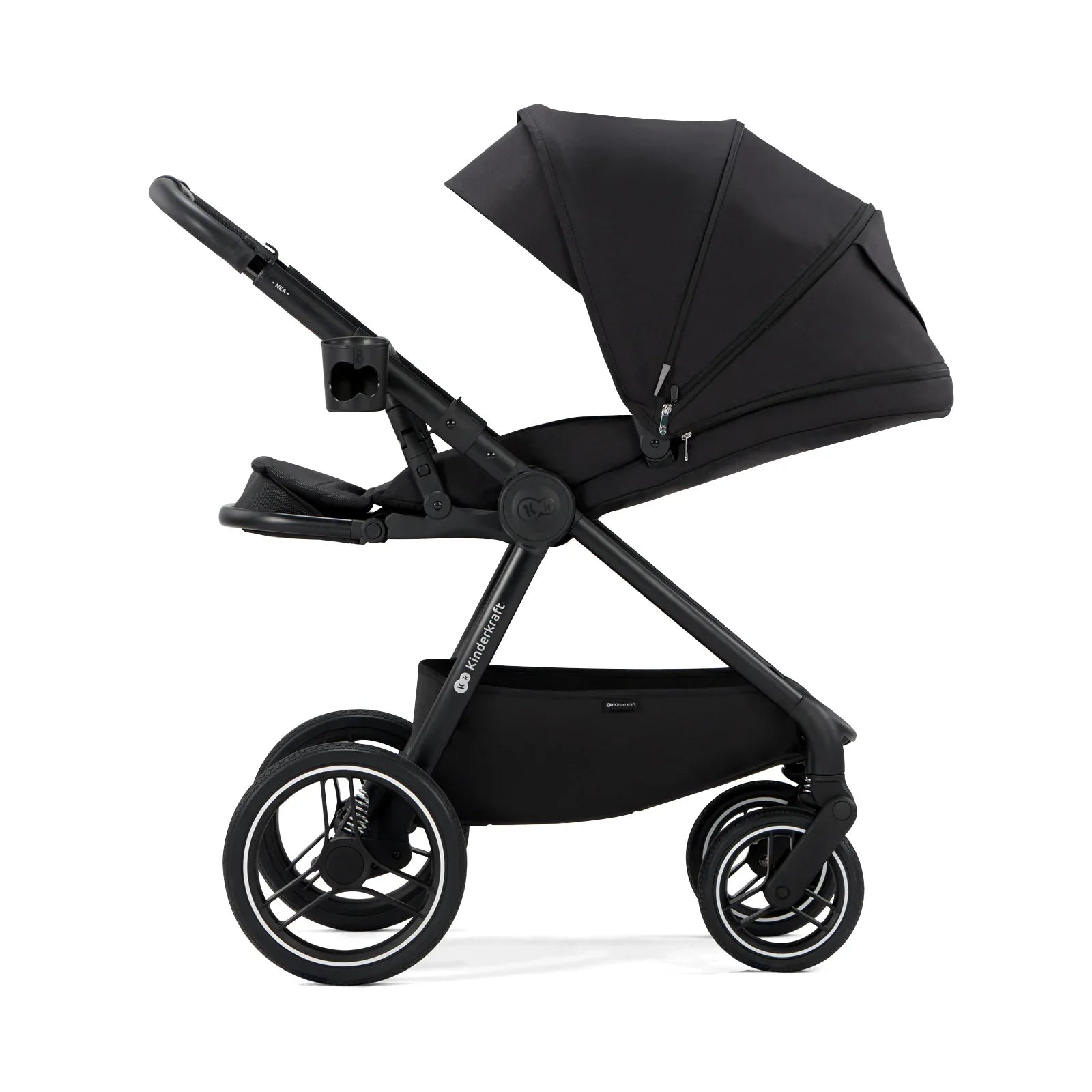 KinderKraft бебешка количка 2в1 NEA MIDNIGHT BLACK by KinderKraft