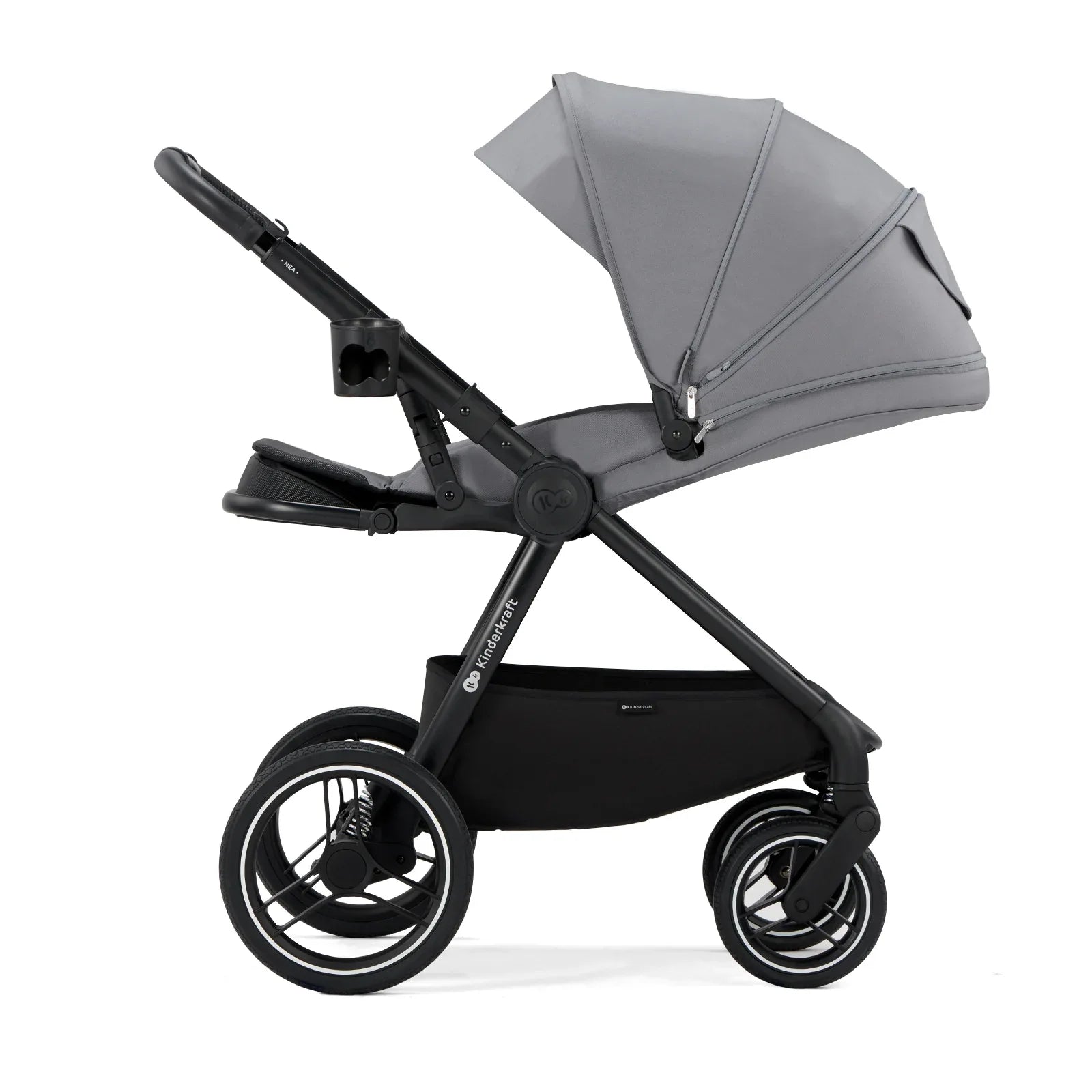 KinderKraft бебешка количка 2в1 NEA PLATINIUM GREY by KinderKraft